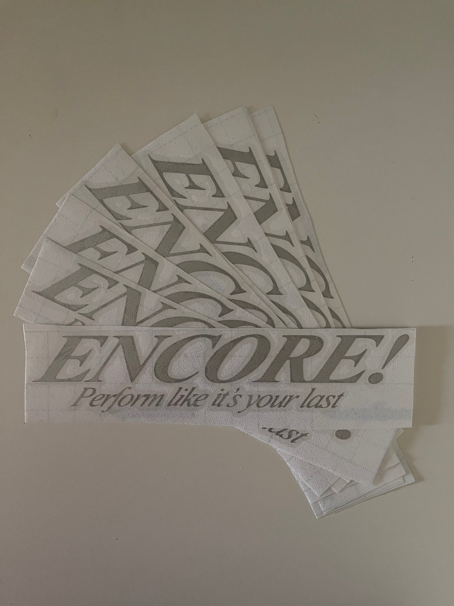 ENCORE!